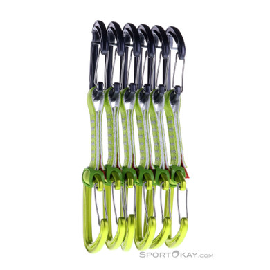 Ocun Hawk QD Wire ECO-PES 16mm 6er Expressschlingen-Set-Grün-10