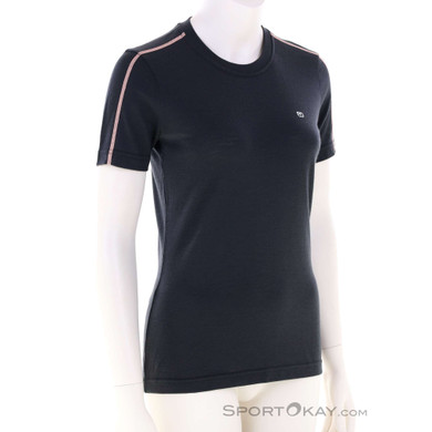 Ortovox 185 Rock´n`Wool Damen Funktionsshirt-Schwarz-S