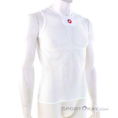 Castelli Core Mesh 3 Herren Funktionsshirt-Weiss-L-XL