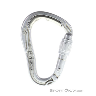 Edelrid Bulletproof Screw Eco HMS-Karabiner-Silber-One Size
