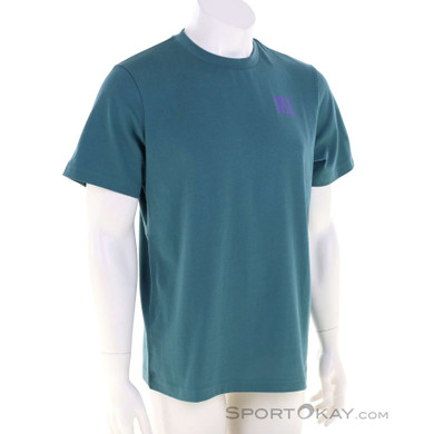 Endura Stacked Logo Herren T-Shirt-Oliv-Dunkelgrün-M
