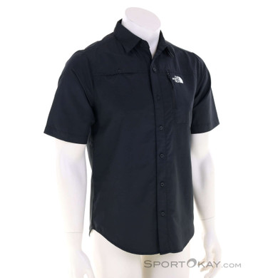 The North Face Sequoia Short Sleeve Herren Hemd-Schwarz-M