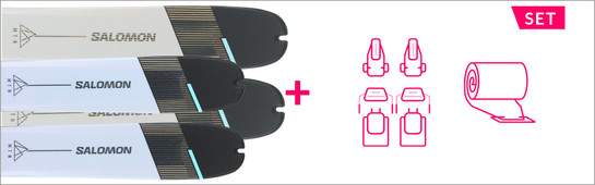 SKITOUREN SALOMON MTN CARBON 86mm & 91mm bis -50% > 3er SET ab 640€ 