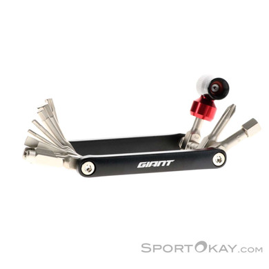 Giant Toolshed 12 Multitool-Schwarz-One Size