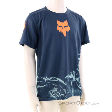 Fox Ranger Image Print Kids Biking Shirt
