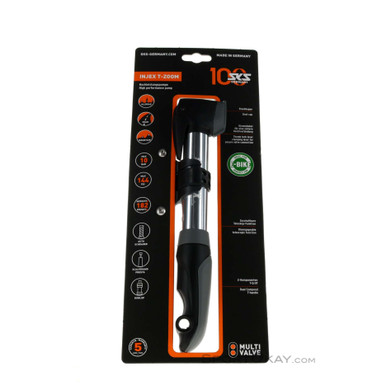 SKS Germany Injex T-Zoom Minipumpe-Silber-One Size