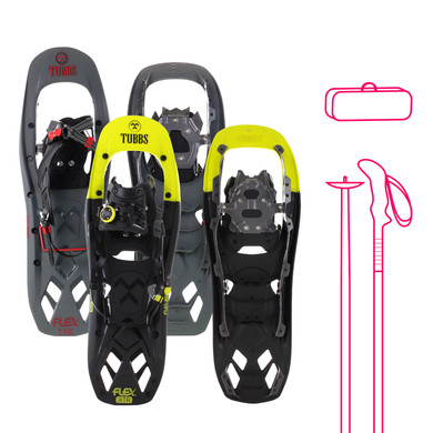TUBBS AKTIONS SET Schneeschuhe + Stöcke + Tasche ab 159€
