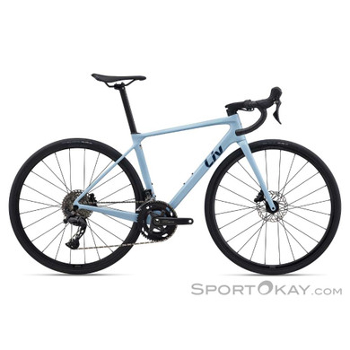 Liv Langma Advanced 3 28" 2026 Damen Rennrad-Hell-Blau-S