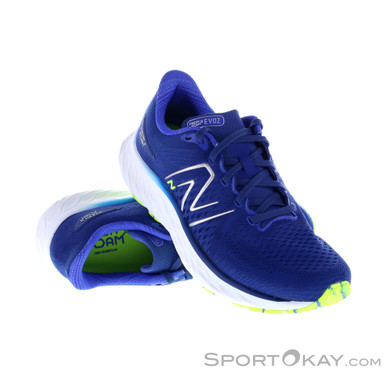 New Balance Fresh Foam X Evoz v3 Herren Laufschuhe-Blau-10