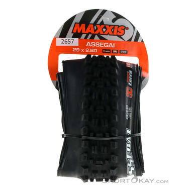 Maxxis Assegai WT 3C MaxxTerra TR EXO+ 29 x 2,60" Reifen-Schwarz-29