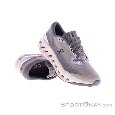 On Cloudsurfer Trail 2 WP Damen Traillaufschuhe-Grau-8