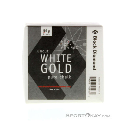 Black Diamond White Gold Pure Block 56g Chalk-Weiss-One Size