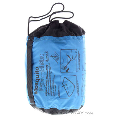 Sea to Summit Mosquito Pyramid Net Single Moskitonetz-Schwarz-One Size