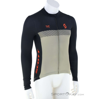 Scott RC Team L/S Herren Bikeshirt-Beige-S