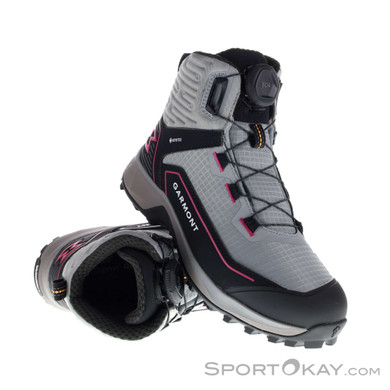 Garmont Trace Mid BOA GTX Damen Wanderschuhe Gore-Tex-Grau-6,5