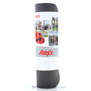 Airex Fitline 140x60x1cm Yogamatte-Dunkel-Grau-One Size