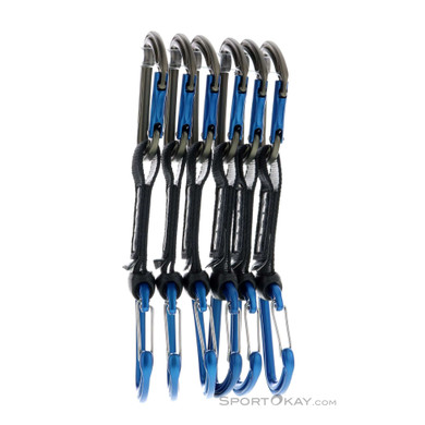 DMM Shadow Spectre Hybrid QD 12cm 6er Expressschlingen-Set-Blau-12
