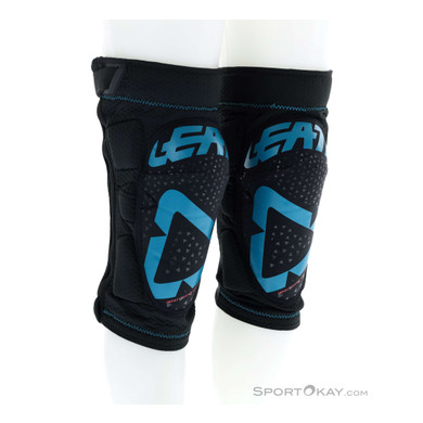 Leatt 3DF 5.0 Zip Knieprotektoren-Schwarz-S-M