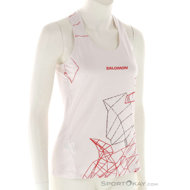 Salomon S/LAB Speed Damen Tanktop-Weiss-S