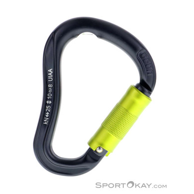 Ocun Eagle Twist HMS-Karabiner-Gelb-One Size