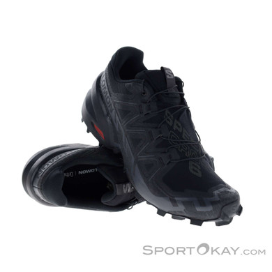Salomon Speedcross 6 Herren Traillaufschuhe-Schwarz-9