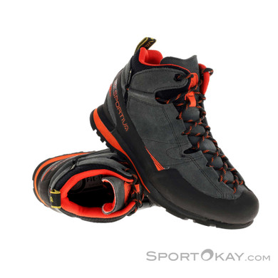 La Sportiva Boulder X Mid GTX Herren Trekkingschuhe Gore-Tex-Schwarz-41,5