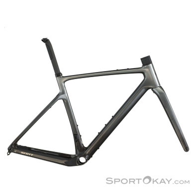 Scott Addict Gravel Team HMF 28" 2026 Rahmenset-Silber-XL