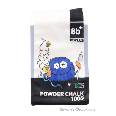 8bPlus Powder Chalk 100g Chalk-Weiss-100