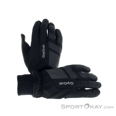 GripGrab Ride 2 Windproof Winter Bikehandschuhe-Schwarz-L