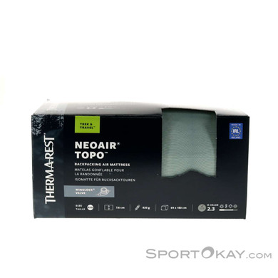 Therm-a-Rest NeoAir Topo RW 183x64cm Isomatte-Grau-RW