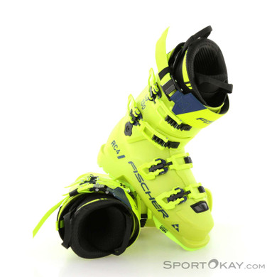 Fischer RC4 130 LV Herren Skischuhe-Gelb-30,5