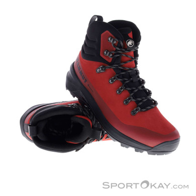 Mammut Ducan III High LTH GTX Herren Wanderschuhe Gore-Tex-Rot-9