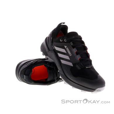 adidas Terrex Swift R3 GTX Herren Wanderschuhe Gore-Tex-Schwarz-9,5