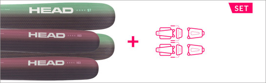 HEAD KORE DAMEN FREERIDE SKI SETS 2026 ab 296€