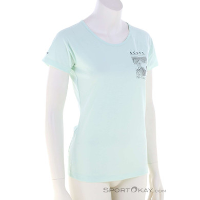Scott Defined Dri SS Damen T-Shirt-Türkis-M