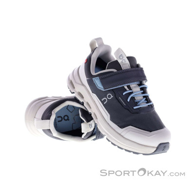 On Cloudhero Waterproof Y Kinder Freizeitschuhe-Dunkel-Blau-2,5