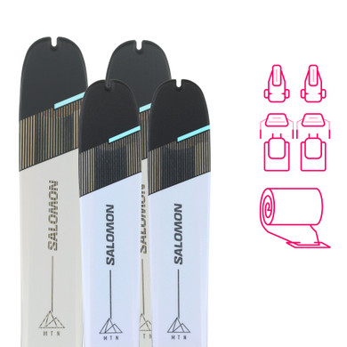 SKITOUREN SALOMON MTN CARBON 86mm & 91mm bis -50% > 3er SET ab 640€ 