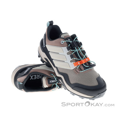 adidas Terrex Skychaser Damen Wanderschuhe-Beige-6,5