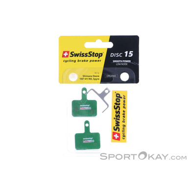 Swissstop Disc 15 Bremsbeläge-Grün-One Size