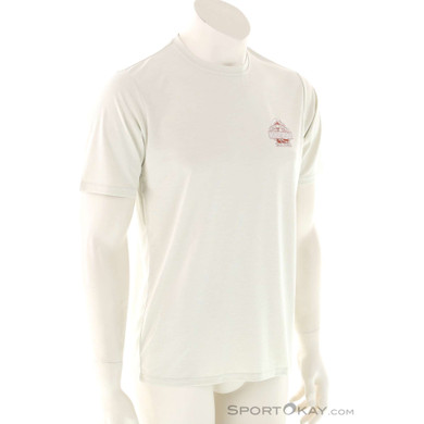 Patagonia Cap Cool Daily - Great Waves Herren T-Shirt-Weiss-M