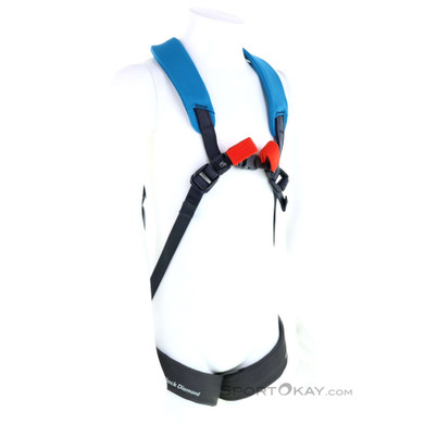 Black Diamond Momentum Kids Fullbody Kinder Klettergurt-Blau-One Size