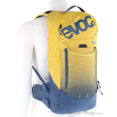 Evoc Trail Pro 10l Bikerucksack mit Protektor-Gelb-S-M
