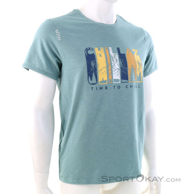 Chillaz Innsbruck Time to Chill Herren T-Shirt-Türkis-L
