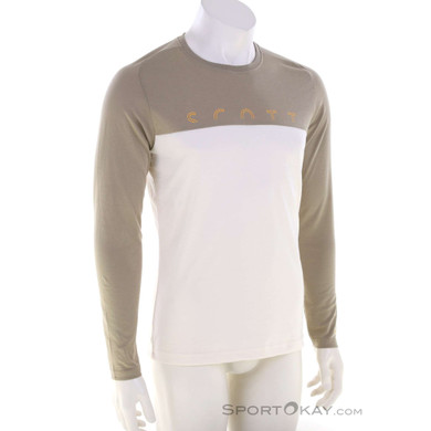 Scott Defined Dri Herren Bikeshirt langarm-Beige-M
