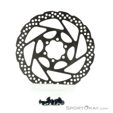 Shimano Deore SM-RT56M 180mm 6-Loch Bremsscheibe-Grau-One Size