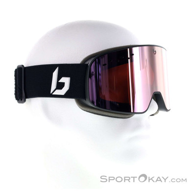Bollé Nevada S Skibrille-Schwarz-One Size