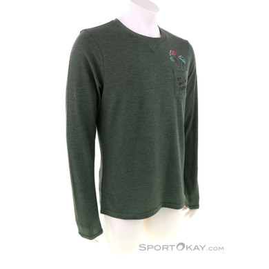 Chillaz Kaprun Friend LS Herren Shirt-Grün-L