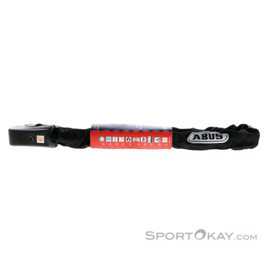 Abus Granit CityChain XPlus 1060 110cm Fahrradschloss-Schwarz-One Size