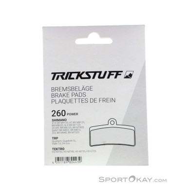 Trickstuff Power 260 Resin Bremsbeläge-Orange-One Size