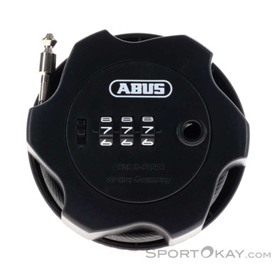 Abus Combiflex Adventure 75cm Fahrradschloss-Schwarz-75